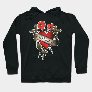 Mother Love Tattoo Design Hoodie